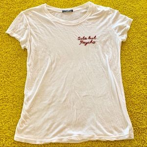 Brandy Melville Cute But Psycho Tee
